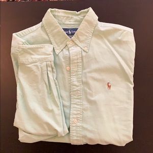 Barely worn Polo Ralph Lauren long sleeve Oxford